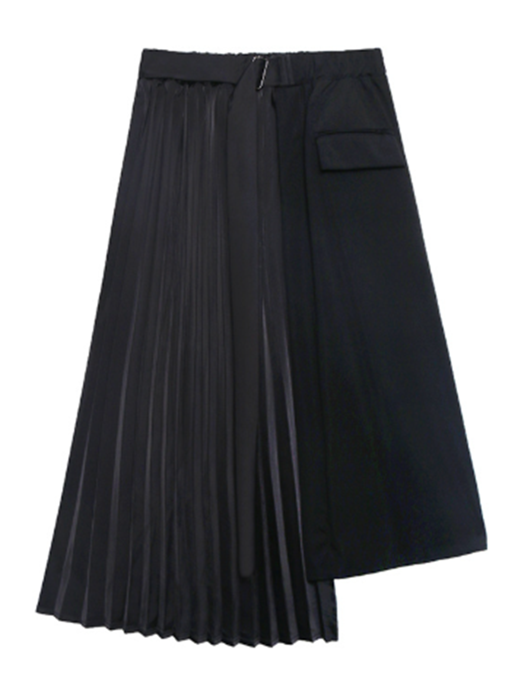 Cross-layered pleats series