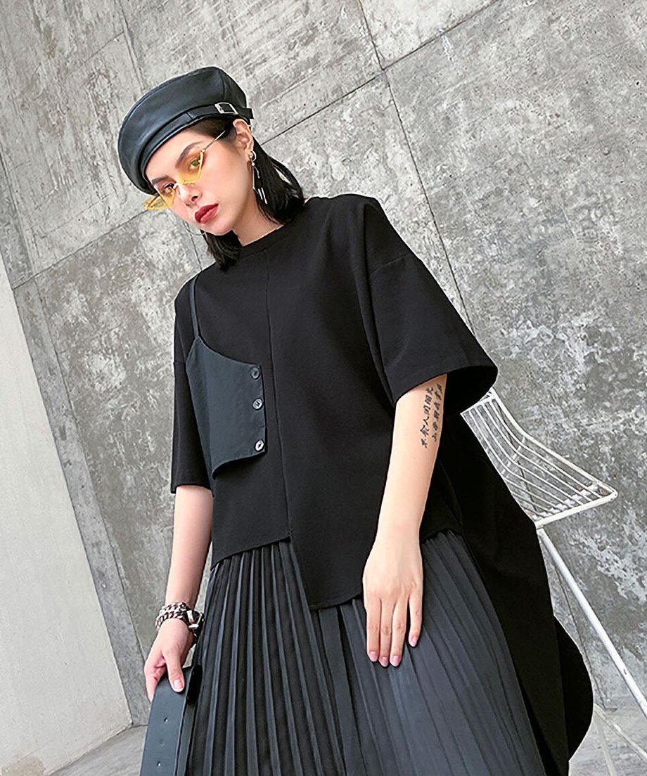 Cross-layered pleats series