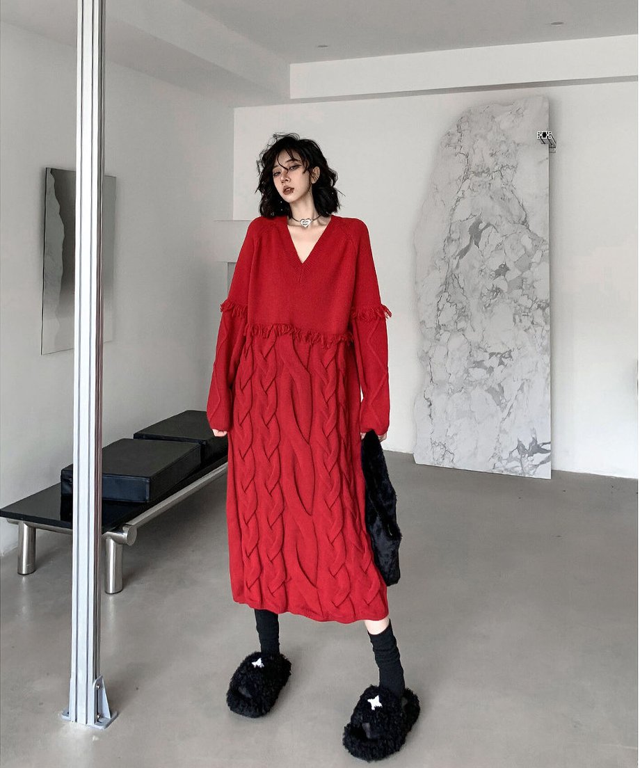 Dalimerci Knit Dress
