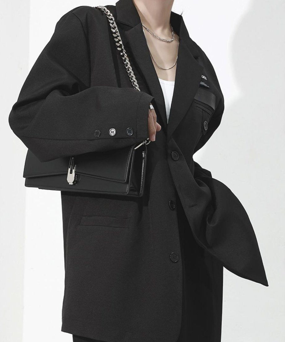 Rectangle Chain Shoulder Bag