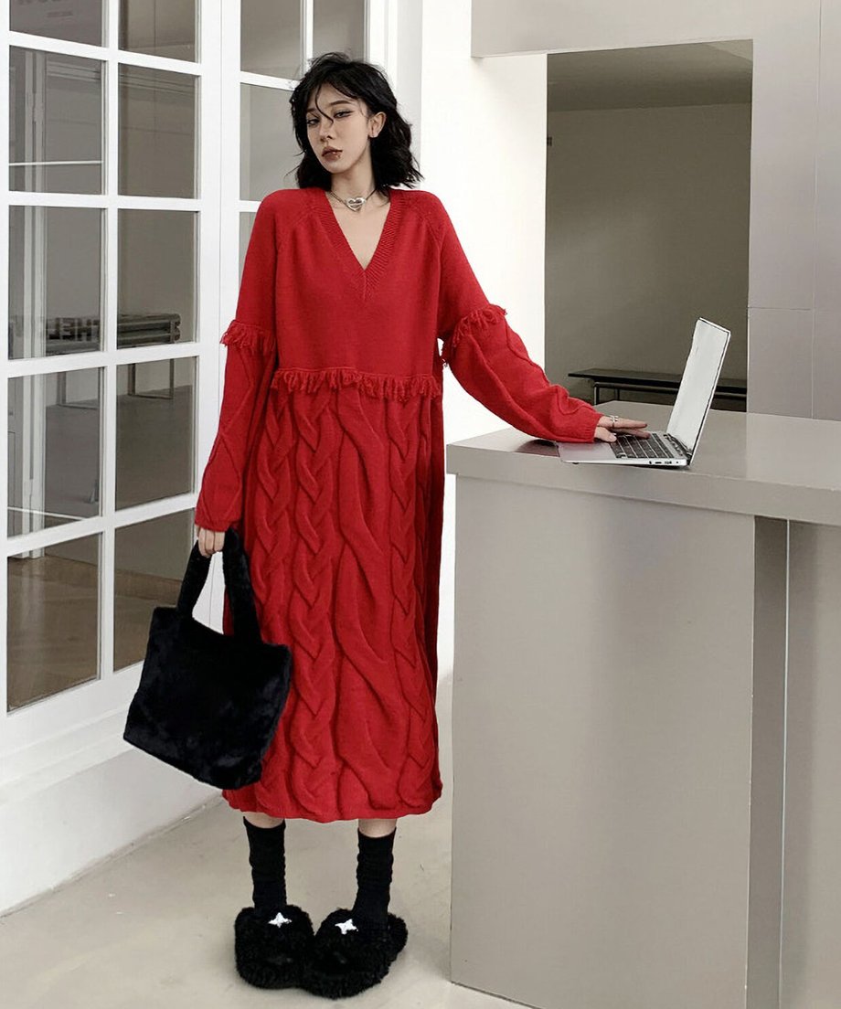 Dalimerci Knit Dress