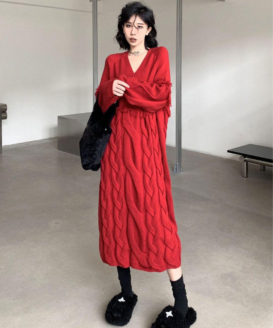 Dalimerci Knit Dress
