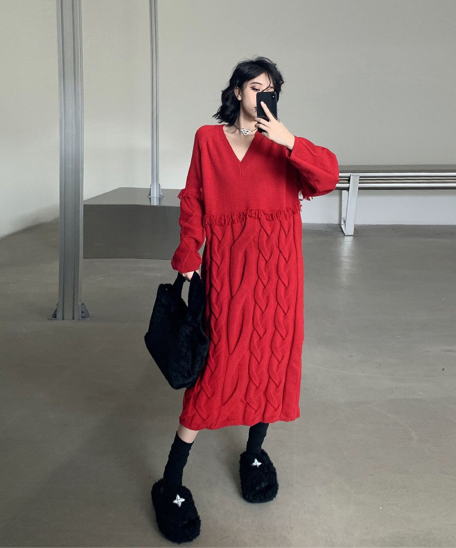Dalimerci Knit Dress