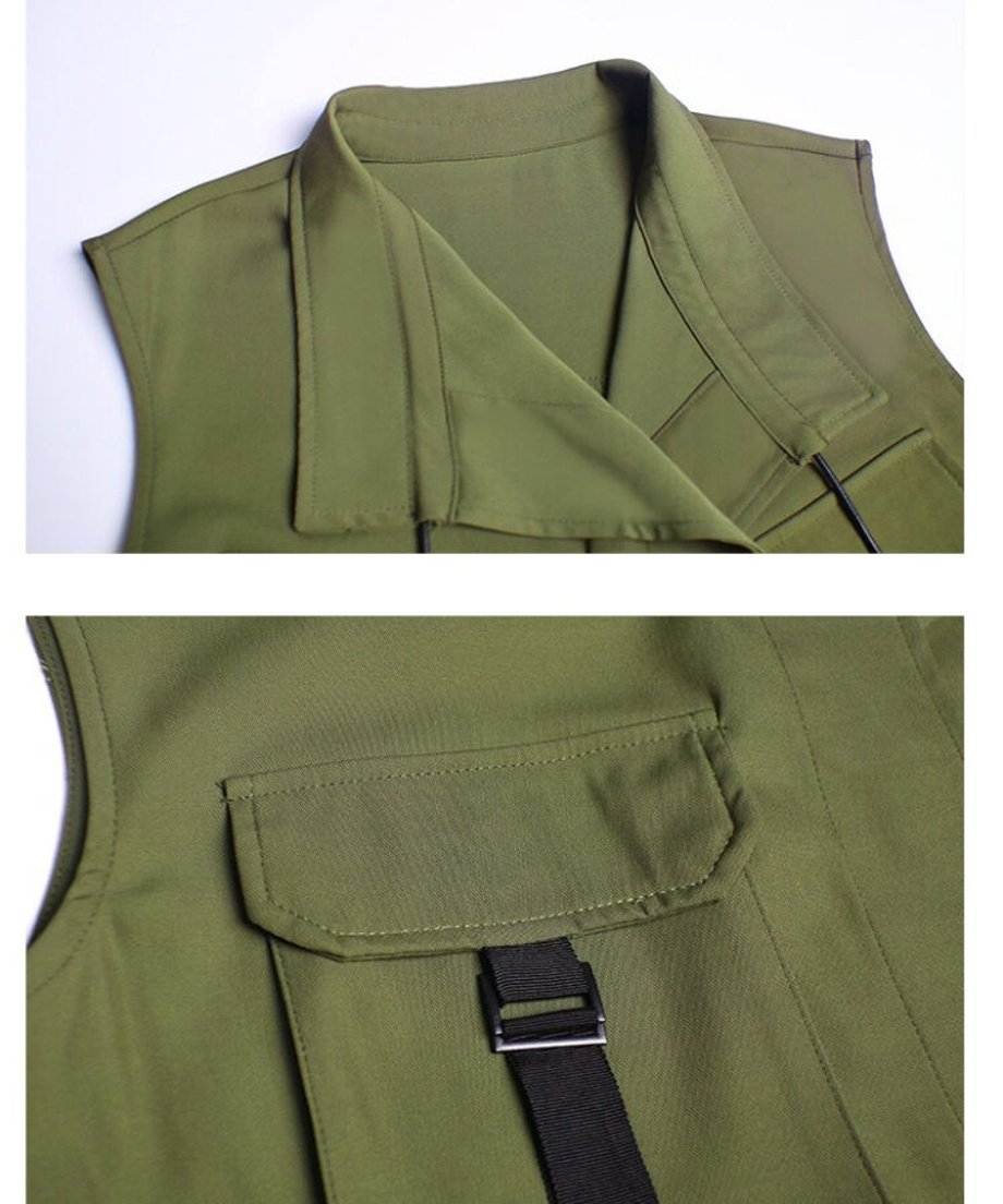 Lilita Lime Long Gilet