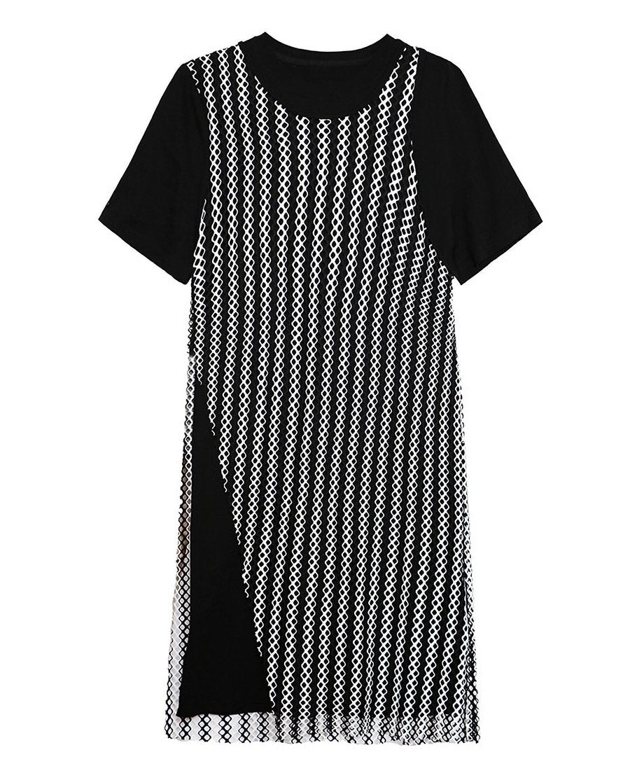 Mesh layered dress
