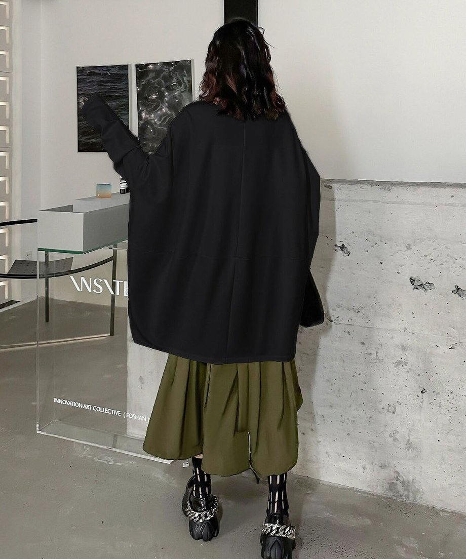 Flap Pocket Mermaid Skirt